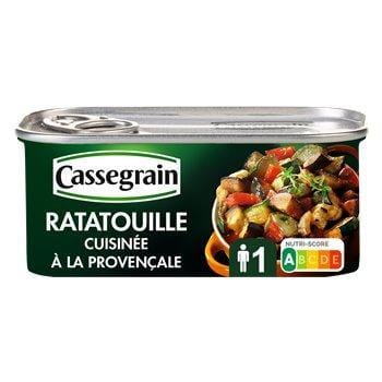 Ratatouille Cassegrain Cuisinée provençale - 185g