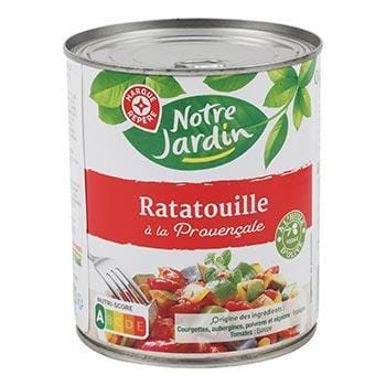 Ratatouille Notre Jardin A la provençale - 750g