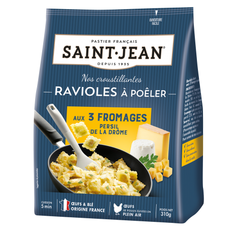 Saint Jean Ravioles 3 Fromages Persil de la Drôme 310g