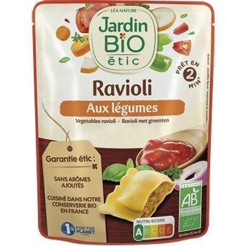 Ravioli légumes Jardin Bio  Bio - 250g