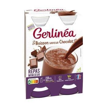 Repas minceur à boire Gerlinéa Chocolat - 4 repas - 4x236ml