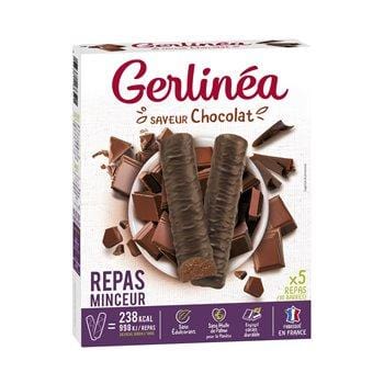 Repas minceur Gerlinéa Barre chocolat - 5 repas - 310g