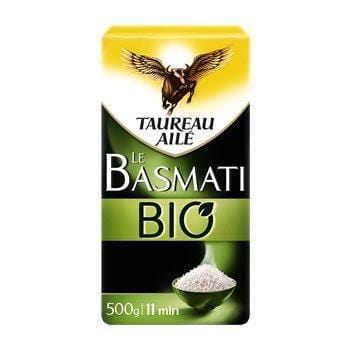 Riz Basmati Taureau Ailé Bio - 500g