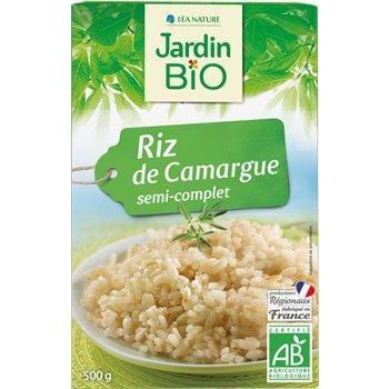 Riz de Camargue Jardin Bio' Semi-complet - 500g