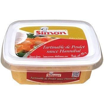 Salade de poulet Simon Sauce hannibal - 150g