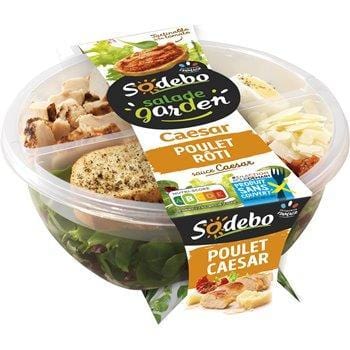Salade Garden Sodebo Caesar Poulet - 240g