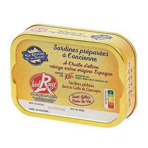 Nos Regions Old Fashioned Sardines Extra Virgin Olive Oil 115g