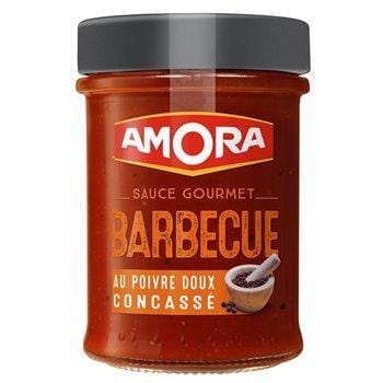 Sauce gourmet barbecue Amora 217g