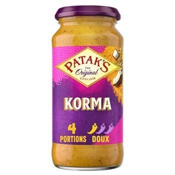 Sauce Korma Patak's 450g