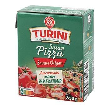Sauce pizza Turini Origan - 390g