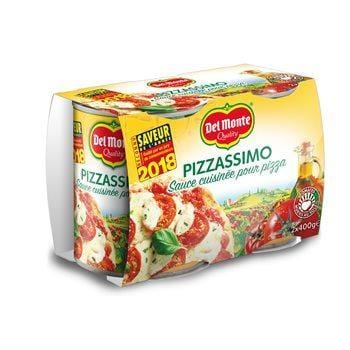 Sauce Pizzassimo Del Monte Pizza - 2x400g