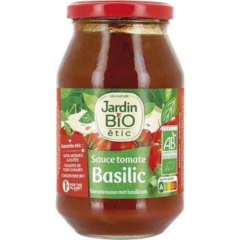 Sauce Tomate Jardin Bio Au Basilic - 510g