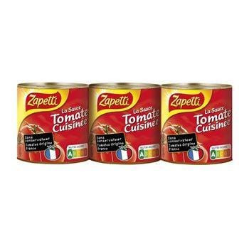 Sauce Tomate Zapetti 3x95g