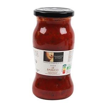 Sauce Tradizioni d'Italia Tomate et basilic - 350 g