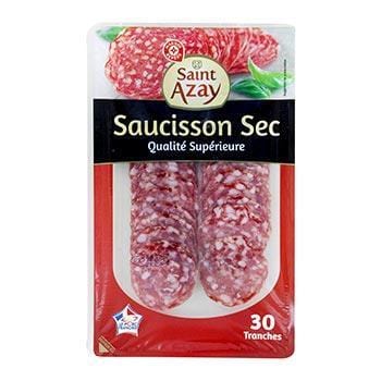 Saucisson sec Saint-Azay 30 tranches - 100g