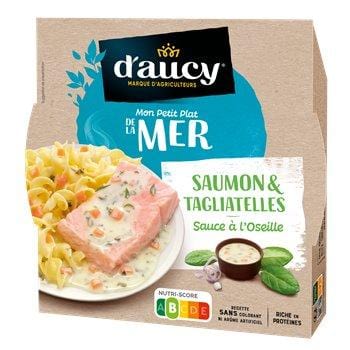 Saumon tagliatelles D'Aucy Micro-ondes - 300g