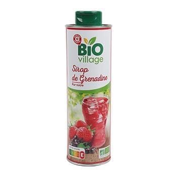 Sirop grenadine Bio Village Bidon - 60cl