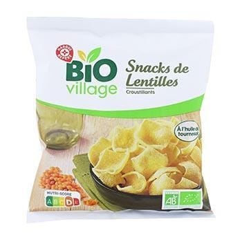 Snack Bio Village Lentilles - 60g
