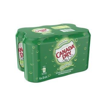 Soda Canada Dry Canette - 6x33cl