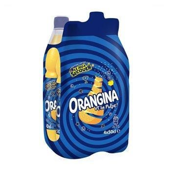 Soda Orangina Bouteille - 4x50cl