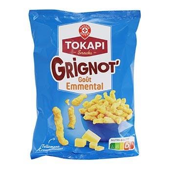Soufflés Grignot' Tokapi  Saveur Fromage - 90g