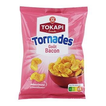 Soufflés Tornades Tokapi Bacon - 85g