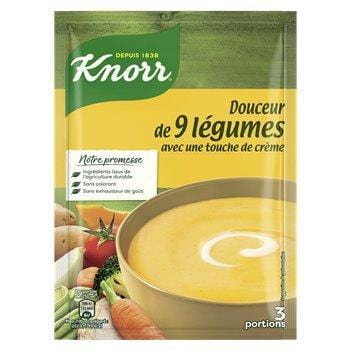 Soupe déshydratée Knorr 9 légumes - 750ml