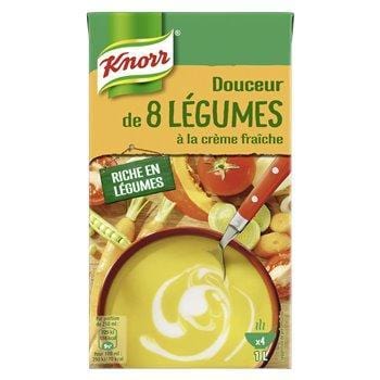 Soupe Douceur Knorr 8 légumes - 1L