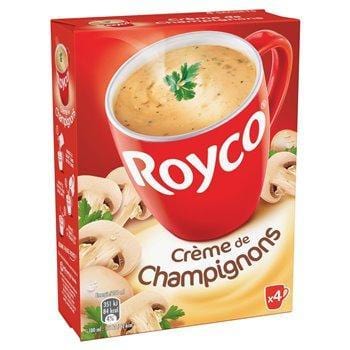 Royco Instant Cream of Mushroom Soup 4x20cl