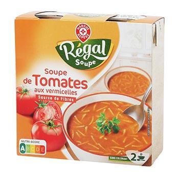 Soupe Velouté Régal Soupe  Tomate vermicelles 2x30cl