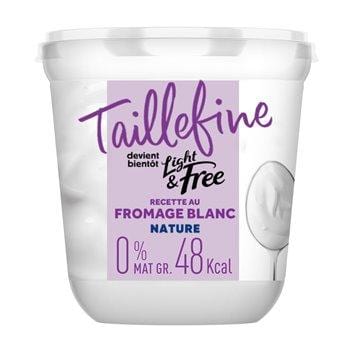 Spécialité laitière Taillefine Au fromage blanc - 0%mg 850g