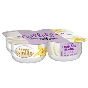 Spécialité laitière Taillefine  Vanille - 4x120g