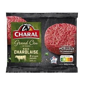 Charal Charolais Grand Cru Minced Steak 2x130g