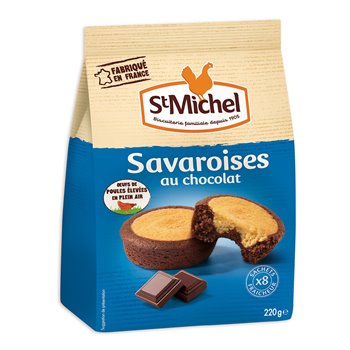 St Michel Savaroises Chocolat (x8) 220g