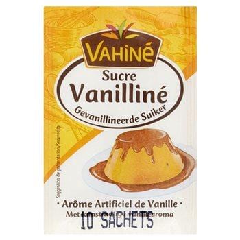 Sucre vanilliné Vahiné 10 sachets 75g