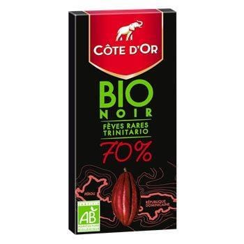 Tablette de chocolat Côte d'Or 70% - 90g