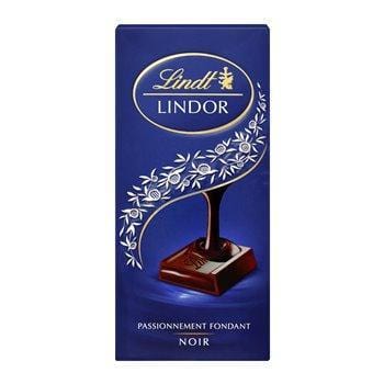 Tablette de chocolat noir Lindt Lindor  -150g
