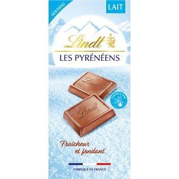 LINDT Maître chocolatier tablette de chocolat au lait extra fin 3x100g 