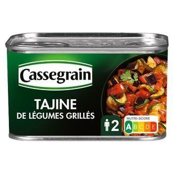 Tajine legumes Cassegrain Grillé coriandre - 375g