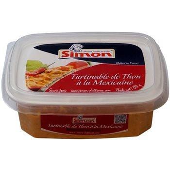 Tartinable thon mexicaine 150g
