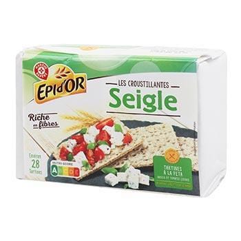 Tartine croustillante Epi d'Or Seigle - 250g