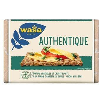 Tartine pain croustillant Wasa Authentique - 275g