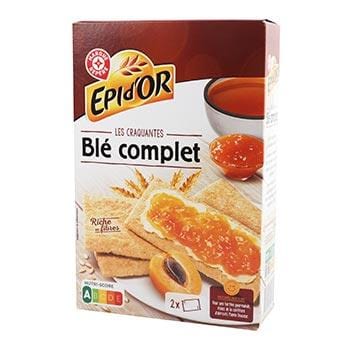 Tartines craquantes Epi d'Or Au blé complet - 250g