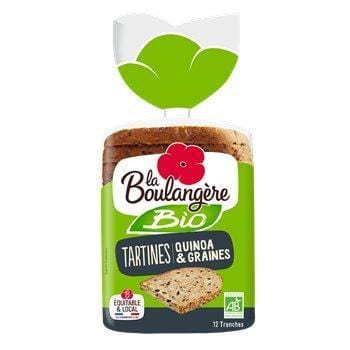 Tartines La Boulangère  Quinoa et graine Bio - 450g