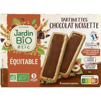 Tartinettes Jardin Bio Chocolat Noisette - 138g