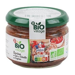 Bio Village Poultry Liver Terrine Cognac 180g