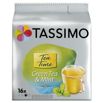 Thé Dosettes Tassimo Tea Time Thé Vert à la menthe x16 - 40g