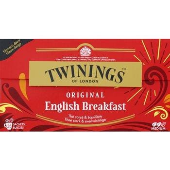 Thé English Breakfast Twinings 25 sachets - 40g