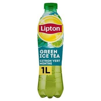 Thé glacé Lipton green Ice Tea Citron vert / menthe - 1L