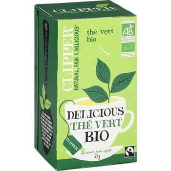 Thé vert Bio Clipper 20 sachets - 35g
